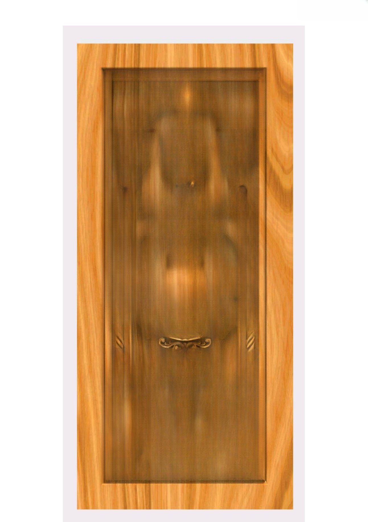 GSK DIMOND DOORS - PAGE-05 Modern Minimalist Abstract Carved Interior Door 3D Model